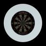 Protectie peretedarts, pentru tinta darts, alb