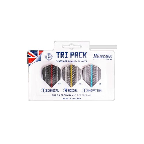 Fluturas Harrows Tri Pack Supergrip multipack