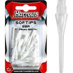 Varf darts Harrows soft 2BA, Dimple 30 buc, alb 26mm