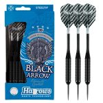 Set darts Harrows steel brass, 22g, Black Arrow R