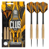 Set darts Harrows steel, 24g, Club Brass R