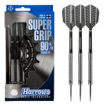 Set sageti Harrows steel, 28g, Supergrip R, 90% wolfram
