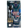 Set darts Harrows steel, Vivid R Negru, 21g, brass