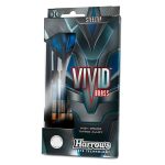 Set darts Harrows steel, Vivid R albastru, 21g, brass