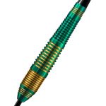 Set darts Harrows steel, Vivid R verde, 22g, brass