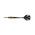 Set darts Harrows steel, Vivid R Negru, 23g, brass