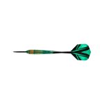 Set darts Harrows steel, Vivid R verde, 24g, brass