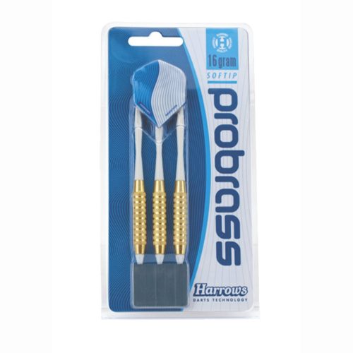 Set darts Harrows soft, Pro Brass, 16g, brass