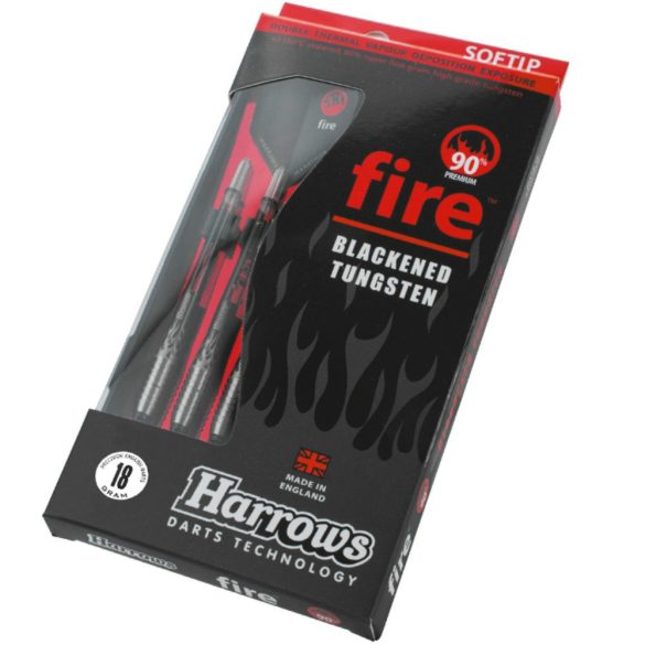 Set darts Harrows soft, 18g, Fire A, 90% wolfram