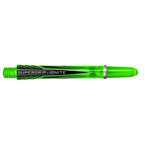 Tija darts Harrows Supergrip Ignite Lungime, verde 