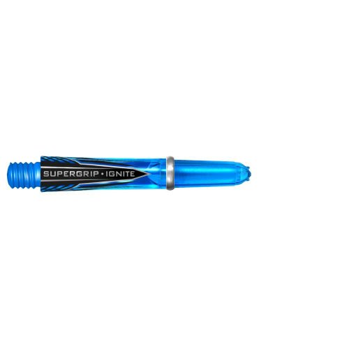 Tija darts Harrows Supergrip Ignite scurt, aqua