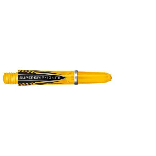Tija darts Harrows Supergrip Ignite scurt, galben