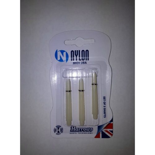 Tija darts Harrows Nylon alb midi