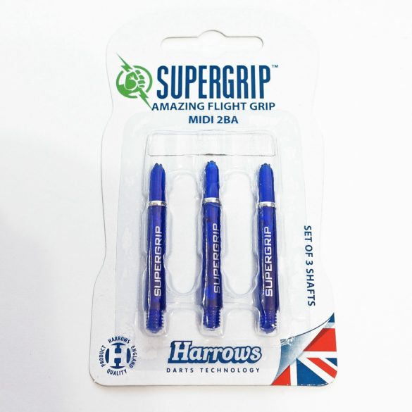 Tija darts Harrows Supergrip albastru, mediu