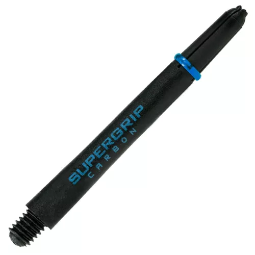 Tija darts Harrows Supergrip Carbon Aqua midi, cu inel