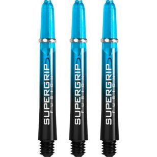 Tija darts Harrows Supergrip Fusion Negru/aqua, lung