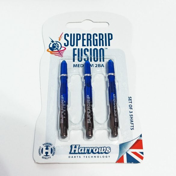 Tija darts Harrows Supergrip Fusion Negru/albastru lung