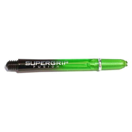 Tija darts Harrows Supergrip Fusion Negru/verde lung