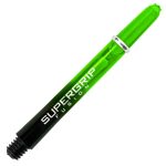 Tija darts Harrows Supergrip Fusion Negru/verde lung