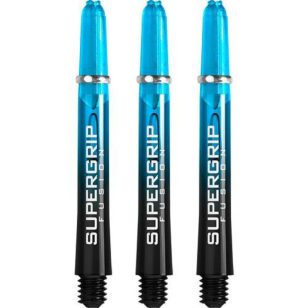 Tija darts Harrows Supergrip Fusion Negru/aqua, mediu