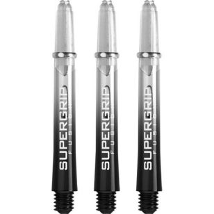 Tija darts Harrows Supergrip Fusion Negru/transparent, mediu