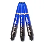 Tija darts Harrows Supergrip Fusion Negru/albastru, scurt