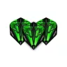 Fluturas darts RedDragon Hardcore Peter Wright Snakebite verde