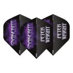 Fluturas Red Dragon Hardcore Premium Snakebite, negru-mov, extra gros 100 microni