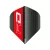 Fluturas Darts Red Dragon Hardcore XT Negru-rosu, 100 microni