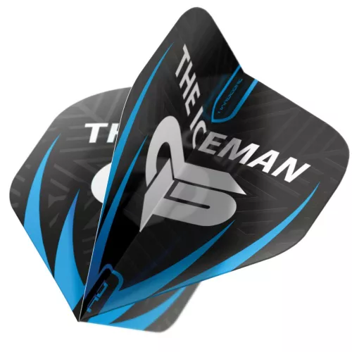Fluturasi Darts RedDragon Hardcore Gerwyn Price alb -gri