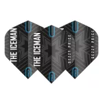 Fluturasi Darts RedDragon Hardcore Gerwyn Price negru -gri