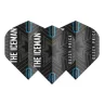 Fluturasi Darts RedDragon Hardcore Gerwyn Price negru -gri