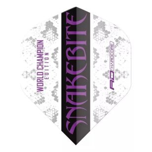 Fluturas darts RedDragon Hardcore Peter Wright Snakebite negru - lila