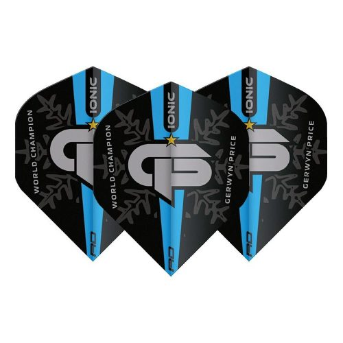 Fluturasi Darts RedDragon Hardcore Ionic Gerwyn Price Campion Mondial albastru