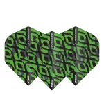 Fluturas Red Dragon Hardcore Radical negru-verde, extra gros, 100 microni
