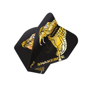 Fluturas Red Dragon Hardcore Premium Snakebite auriu, extra gros 100 microni