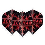 Fluturas Red Dragon Gerwyn Price 2023, rosu, extra gros 100 microni