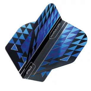 Fluturas Darts Red Dragon Delta Hardcore Premium, albastru, 100 microni