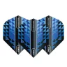 Fluturas Darts Red Dragon Delta Hardcore Premium, albastru, 100 microni