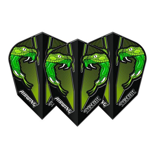 Fluturas Red Dragon Airwing Peter Wright Snakebite verde, Standard