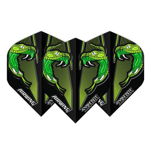 Fluturas Darts Red Dragon Airwing Peter Wright Snakebite verde, V-Standard