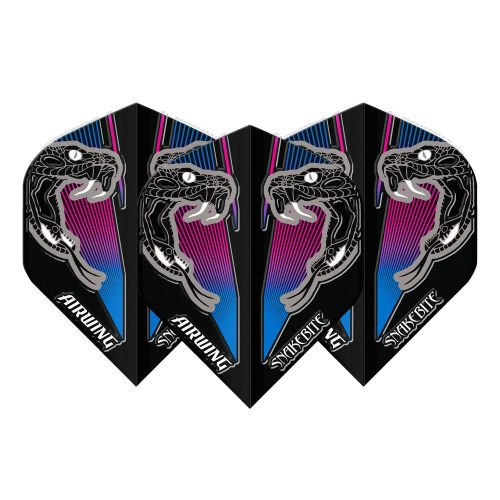 Fluturas Darts Red Dragon Peter Wright Snakebite albastru, Standard