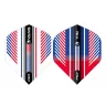 Fluturas Darts Red Dragon Yin Yang, rosu-albastru, 100 microni