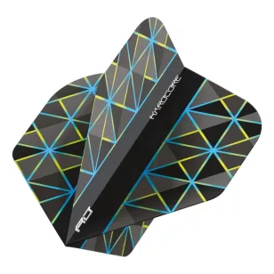Fluturas darts Red Dragon Hardcore Premium Dragonfly 95 No2, negru