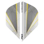 Fluturas darts Red Dragon Hardcore Premium Seren Pure No2, alb-gri