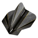 Fluturas darts Red Dragon Hardcore Premium Seren Onyx No2, negru-gri