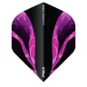 Fluturas darts Red Dragon Hardcore Premium Tyrian No2, negru-violet