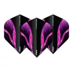 Fluturas darts Red Dragon Hardcore Premium Tyrian No2, negru-violet