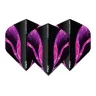 Fluturas darts Red Dragon Hardcore Premium Tyrian No2, negru-violet