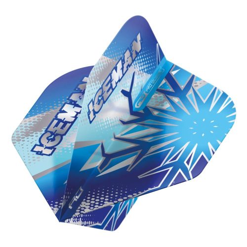 Fluturas darts Red Dragon Hardcore Premium Gerwyn Price No2, fulg de zapada albastru
